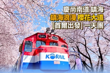 [首爾出發] 鎮海浪漫櫻花大道一天團